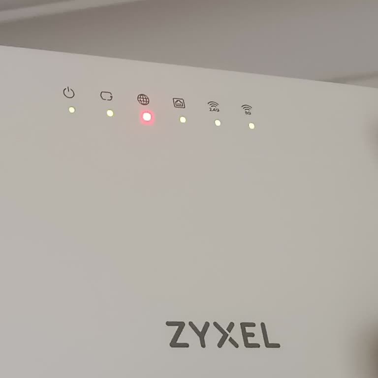 ZyXEL Modemde Kırmızı Işık Ve Sürekli İnternet Kesintisi
