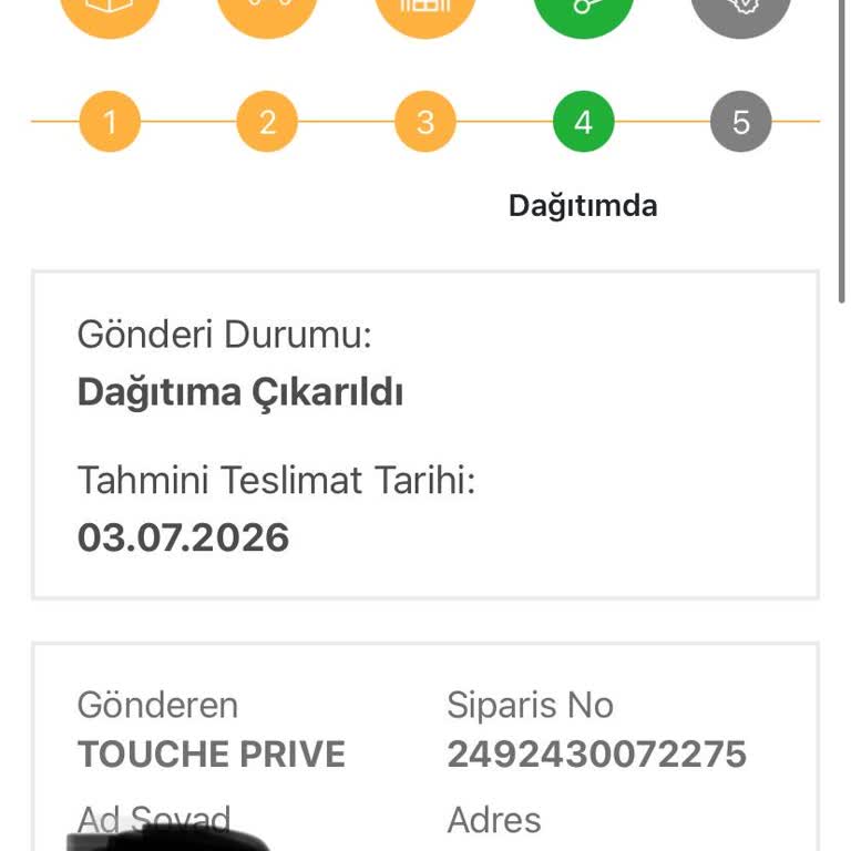 Acil Elbise Siparişi İçin Üç Günlük Teslimat Gecikmesi Ve Cevapsız İletişim