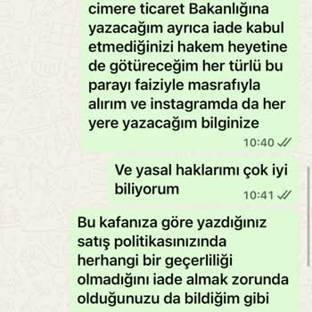 Kampanyalı Ürün İçin Yasal Cayma Hakkının Reddedilmesi