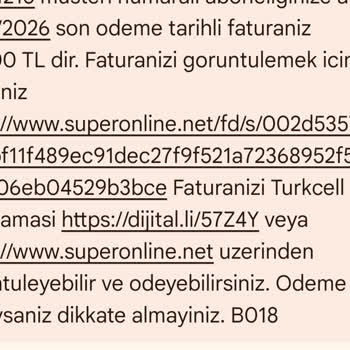 Taahhüt Sonrası Bilgilendirme Eksikliği Ve Faturada Ani Artış