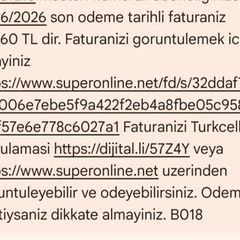 Taahhüt Sonrası Bilgilendirme Eksikliği Ve Faturada Ani Artış