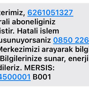 Müşteri Onayı Olmadan Abonelik İptali Ve Elektriksiz Günler Nedeniyle Yaşadığım Mağduriyet