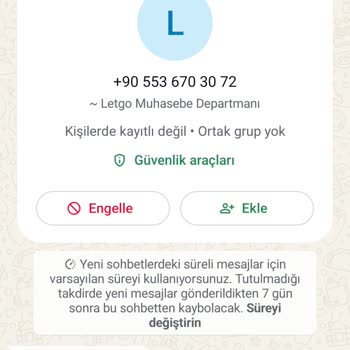 Letgo'da Sahte Çatı Çadır Satışı Ve 60.000 TL Kayıp