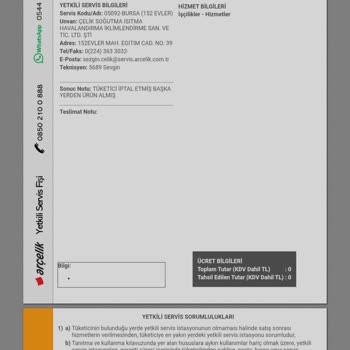 Teslim Edilmemiş Derin Dondurucu İçin İade Reddi Ve Çözüm Bulunamayan Müşteri Hizmetleri Sorunu