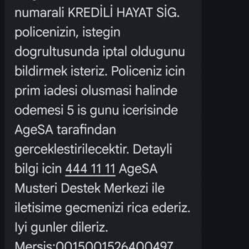 Kredi Kapatma Sonrası Yüksek Sigorta Kesintisi İadesi Talebi