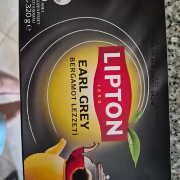 Kokusuz Ve Bulanık Lipton Early Grey Bergamot Çayı