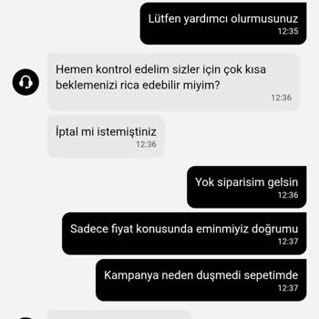 Kampanya Sepete Yansımadı, 200 TL Fazla Alındı Ve İade Edilmedi