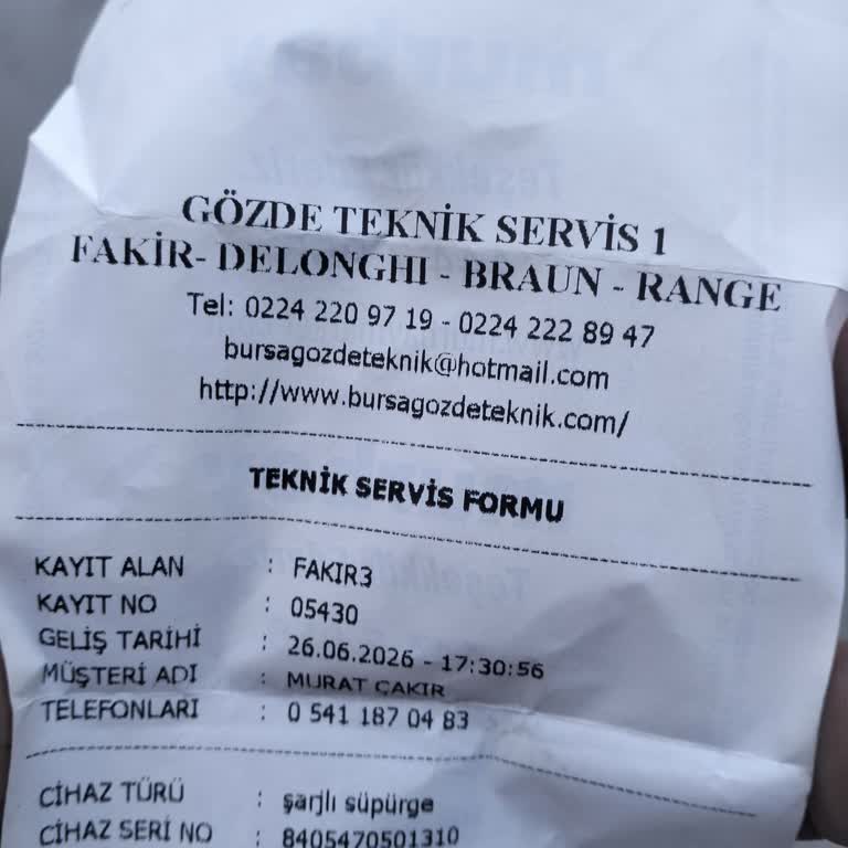 Garanti Kapsamında Batarya Değişimi Talebi