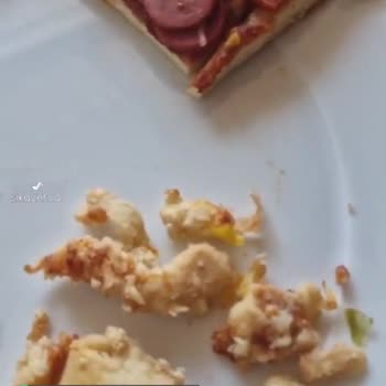 Superfresh Pizzanın İçinden Çıkan Cam Parçaları Kıl Tüy Değil!