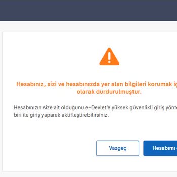 Açıklama Olmadan Hesabım Donduruldu Ve Satış Yapamıyorum