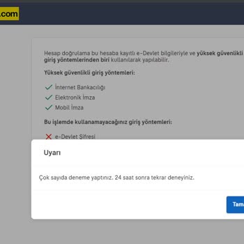 Açıklama Olmadan Hesabım Donduruldu Ve Satış Yapamıyorum