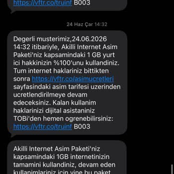 İzinsiz Aşım Paketi Tanımlamaları Ve Fatura Düzeltme Talebi