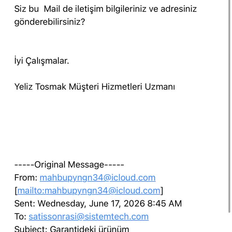 Adres Değişikliği İhmal Edildi, Ürün Yanlış Adrese Gönderildi