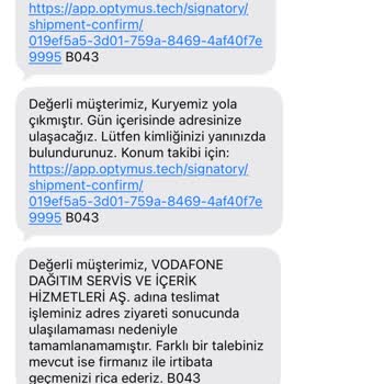 Tekrarlanan Sim Kart Teslimat İptalleri Ve Vodafone Mağduriyeti