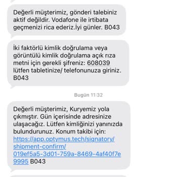 Tekrarlanan Sim Kart Teslimat İptalleri Ve Vodafone Mağduriyeti