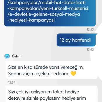 Turkcell Dijital Numara Taşıma Kampanyasında 5 GB Sosyal Medya Paketi Tanımlanmaması