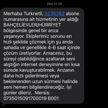 TürkNet Sürekli İnternet Kesintileri Ve Ücret İadesi Talebi