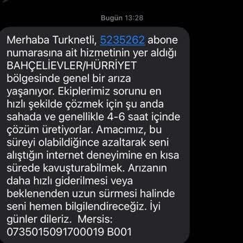 TürkNet Sürekli İnternet Kesintileri Ve Ücret İadesi Talebi