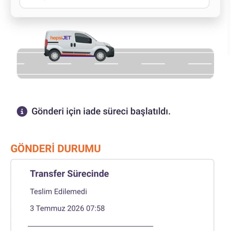 Teslim Edilmemiş Kargo Ve Haksız İade Süreci