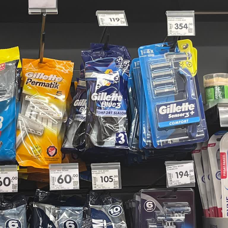 Şok Market Yenimahalle'de Jilet Üzerindeki Yanlış Fiyatla 130 TL Fazla Ödendi