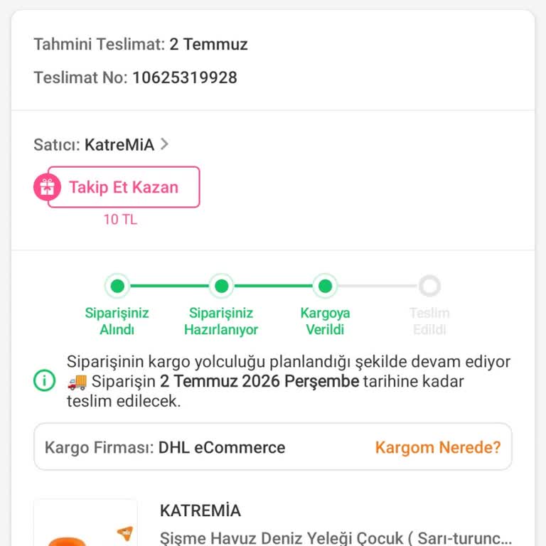 Trendyol’da DHL Teslimat Sorunu Ve Canlı Destek Erişim Eksikliği