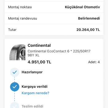 Continental Ecocontact 6 Lastiğinde Balon Sorunu Ve Üreticinin Kullanıcı Hatası İddiası