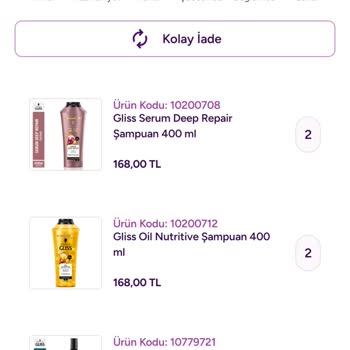 Eksik Şampuan Ve Cevapsız Müşteri Hizmetleri