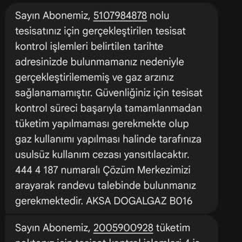 Doğalgaz Açılmadı, Ekipler Zile Basmadan Yoktunuz Dedi