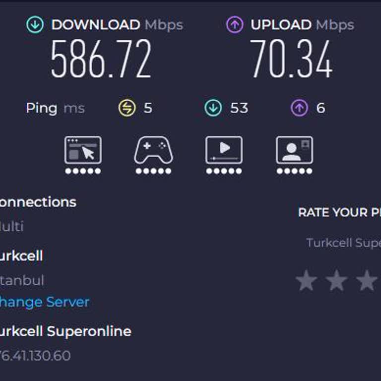 Taahhüt Edilen 1000 Mbps Hızı Ve Uygulama Hatalarıyla Mağduriyet