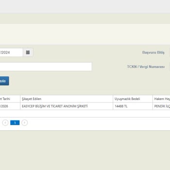 EasyCep’in 90 Günlük Ödeme Gecikmesi Ve Taahhüt Edilen 14.488 TL’nin Ödenmemesi