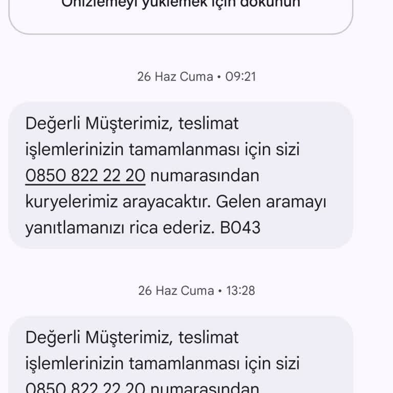 Teslim Edilmeyen Gönderi Ve Ulaşılamayan Müşteri Hizmetleri
