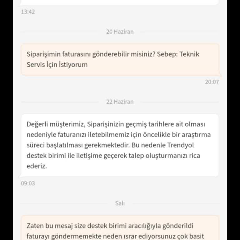 Karaca Parça Eksikliği Ve Trendyol Fatura Sorunu