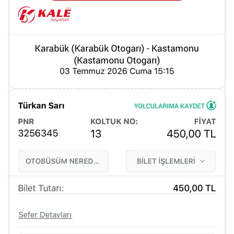 Kale Seyahat’in Uzun Süreli Gecikmesi Ve Bildirim Eksikliği Nedeniyle Zorunlu Başka Bilet Alımı