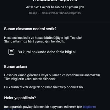 Instagram Hesabım Uyarı Almadan Askıya Alındı Ve İtirazım Sonuçsuz Kaldı