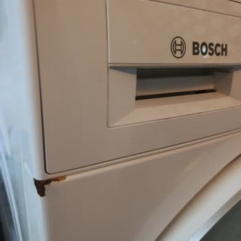 Bosch Çamaşır Makinesinde Yetersiz Yıkama, Paslanma Ve Değişim Talebi