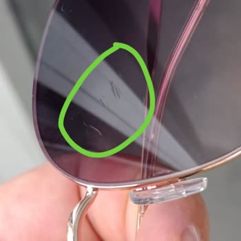 Atasun Optik’te Yeni Güneş Gözlüğünün Temizlik Sonrası Çizilmesi Ve Sorumluluk Reddi