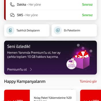 Aynı Sınırsız Pakette 500 TL Fazla Ücret Ve Kötü Müşteri Temsilcisi