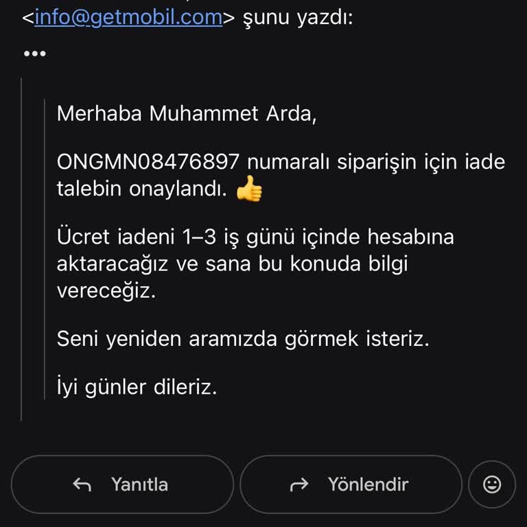 Yanlış Telefon İçin İade Onaylandı Ancak 77.599 TL Kredi Kartı Geri Ödemesi Yapılmadı