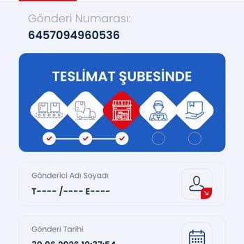 Aras Kargo Teslim Edilmeyen Gönderi İçin Açıklama Talebi
