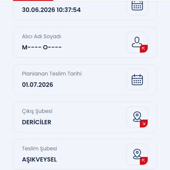 Aras Kargo Teslim Edilmeyen Gönderi İçin Açıklama Talebi