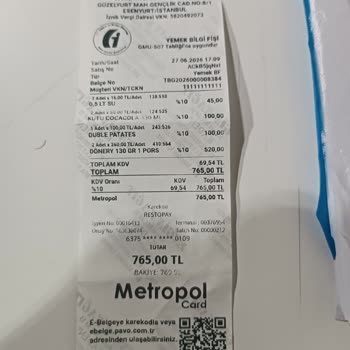 Eski Döner Servisi Ve Uzun Bekleme Süresi Sebebiyle Mağduriyet