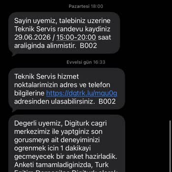Teknisyen Gelmemesi Nedeniyle Digiturk Sinyal Sorunu Ve Sözleşme Feshi Talebi