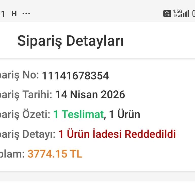 Kargo Karışıklığı Nedeniyle Ayakkabım Yanlış Teslim Edildi Ve İade Alamadım