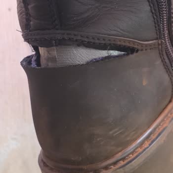 Harley-Davidson Brockman Boots Tore at Stitching After Third Wear
