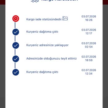 Aras Kargo’nun Teslim Etmediği Paketi Keyfi İade Etti