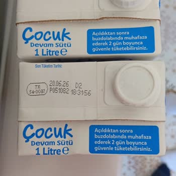 İçim Çocuk Devam Sütü Şikayeti