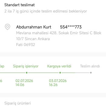 Xiaomi Home Siparişimde Takip Kodu Eksikliği Ve Kargo Sorunu