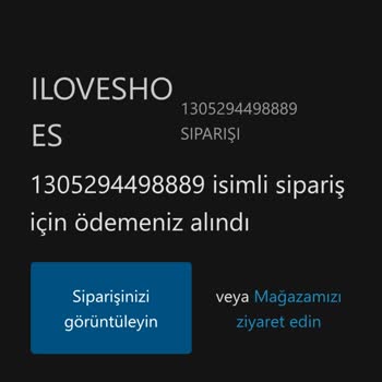 I Love Shoes Ne Ürünüm Gönderiliyor Ne De Süreçle İlgili Açık Ve Tatmin Edici Bir Açıklama Yapılıyor