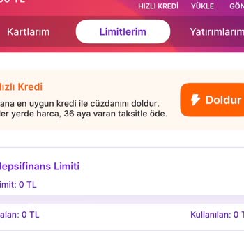 Onaylı 80 Bin TL Limitimin Aniden Sıfırlanması Ve Açıklama Talebi