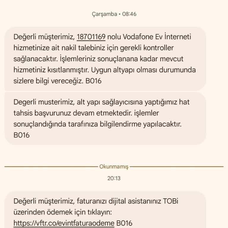 Altyapı Olmayan Yeni Adreste İnternetsiz Kalma Ve İptal Talebi